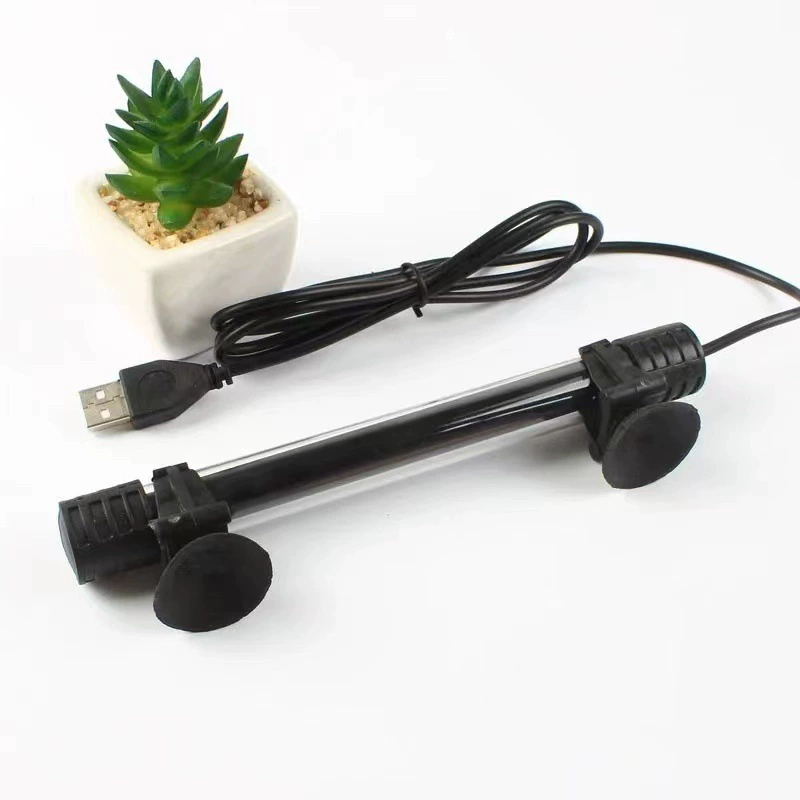 USB T4 светодиодный аквариумный свет, USB-питание, водонепроницаемый, бело-синий или усиление цвета, 17–57 см