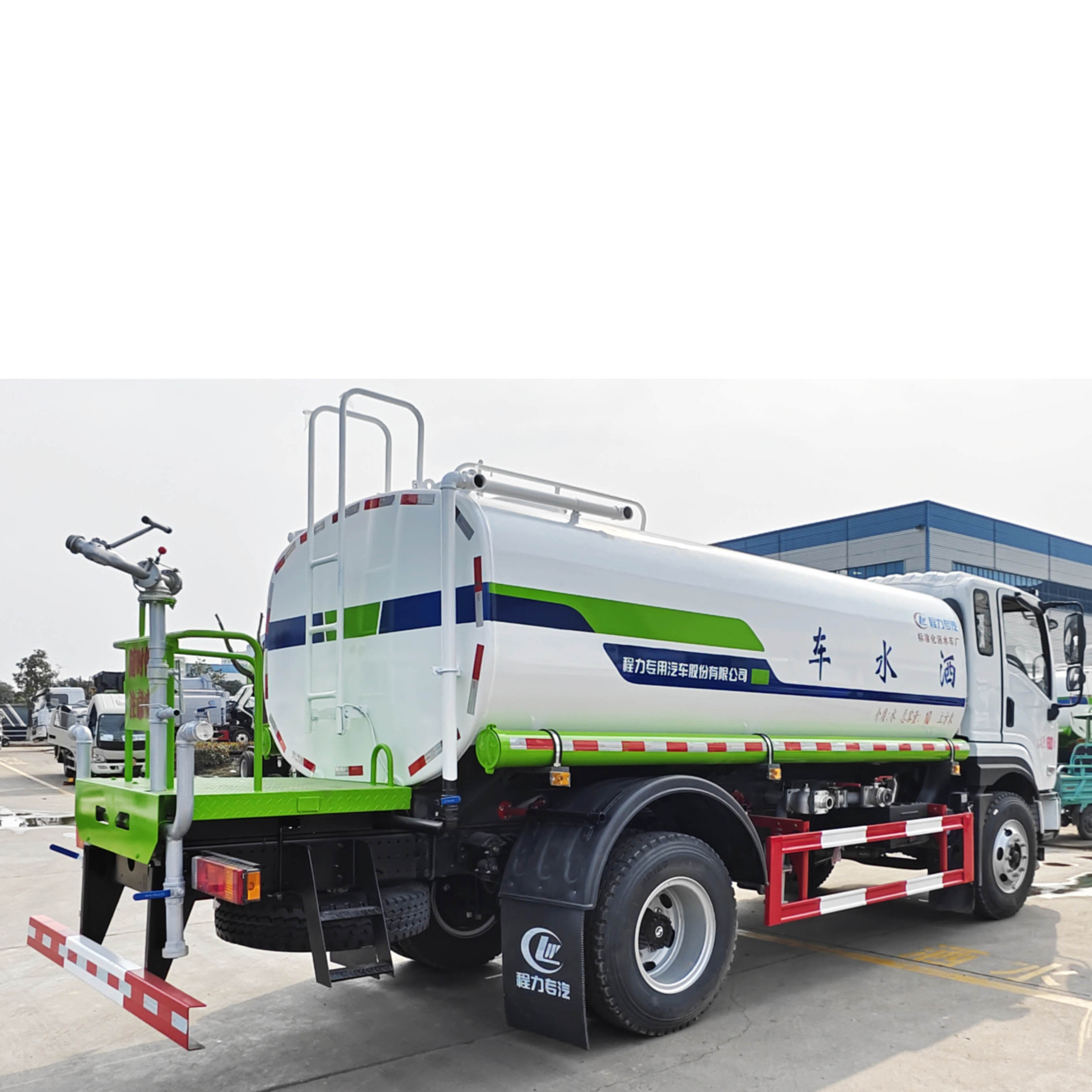 Shaanxi Automobile Xuan De X9 Greening Sprinkler Truck 12 Cubic Meter Greening Sprayer Garden Greening Sprayer