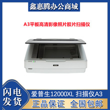 爱普生12000XL 扫描仪A3平板式影像照片胶片图纸布料画册文件扫描