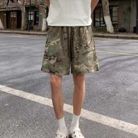 GTAL美式超轻薄迷彩短裤夏季四分裤户外透气速干凉感百搭休闲裤