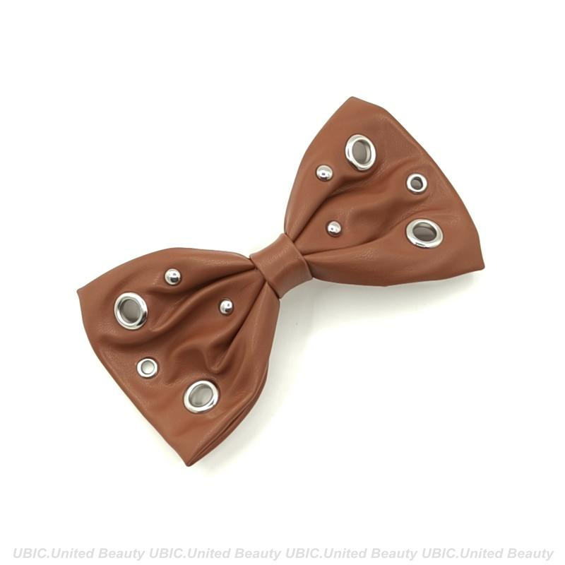 BA250801-PU皮14.5x8.5cm朋克混搭钉扣蝴蝶