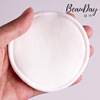 Organic Pad Bamboo Cotton Cleansing Powder puff Repeat Use Cleansing Cotton washing Cleansing towel machining customized