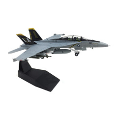 1:100アメリカF-18Bストライクファイター戦闘攻撃機シミュレーション合金飛行機モデル