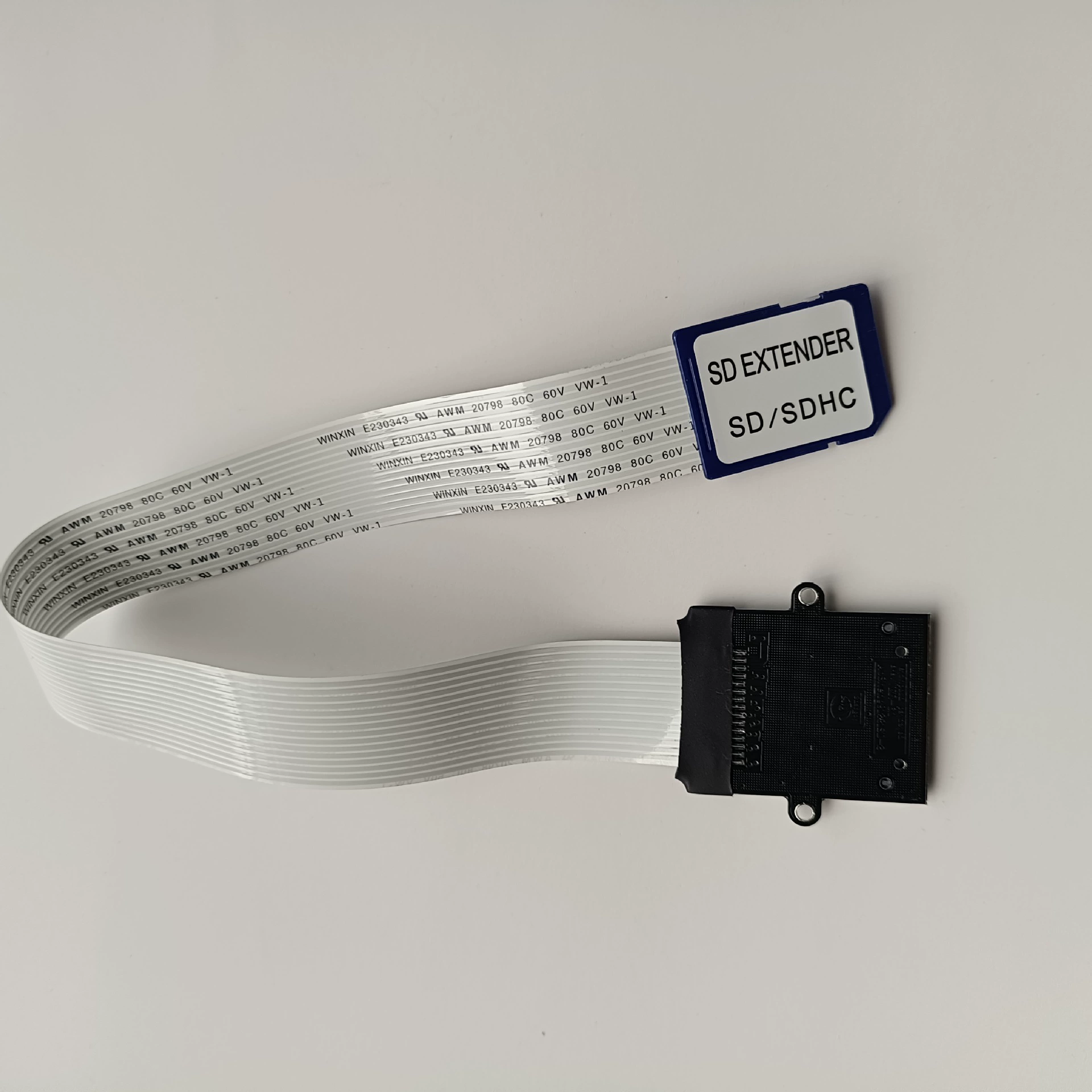 Удлинительный кабель 25 см SD к SDHC с отверстием для винта ---- Поддержка горячего подключения в том же направлении