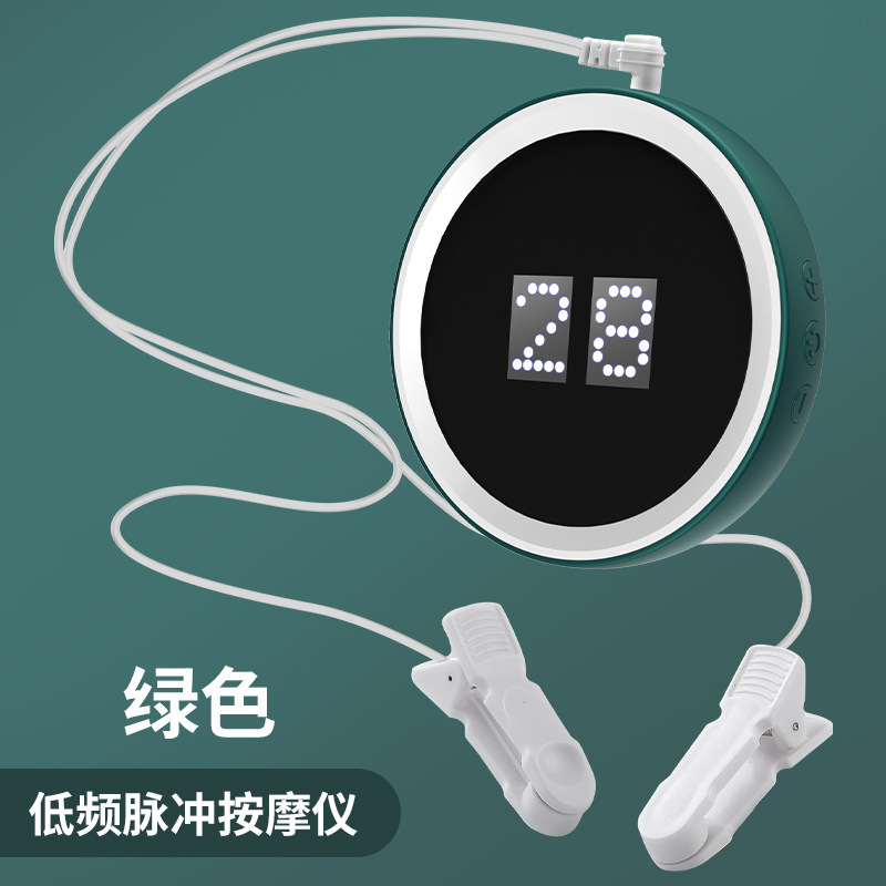 国境を越えた新型知能手に睡眠器を握る携帯型小型マイクロ電流音楽睡眠器は不眠を改善する|undefined