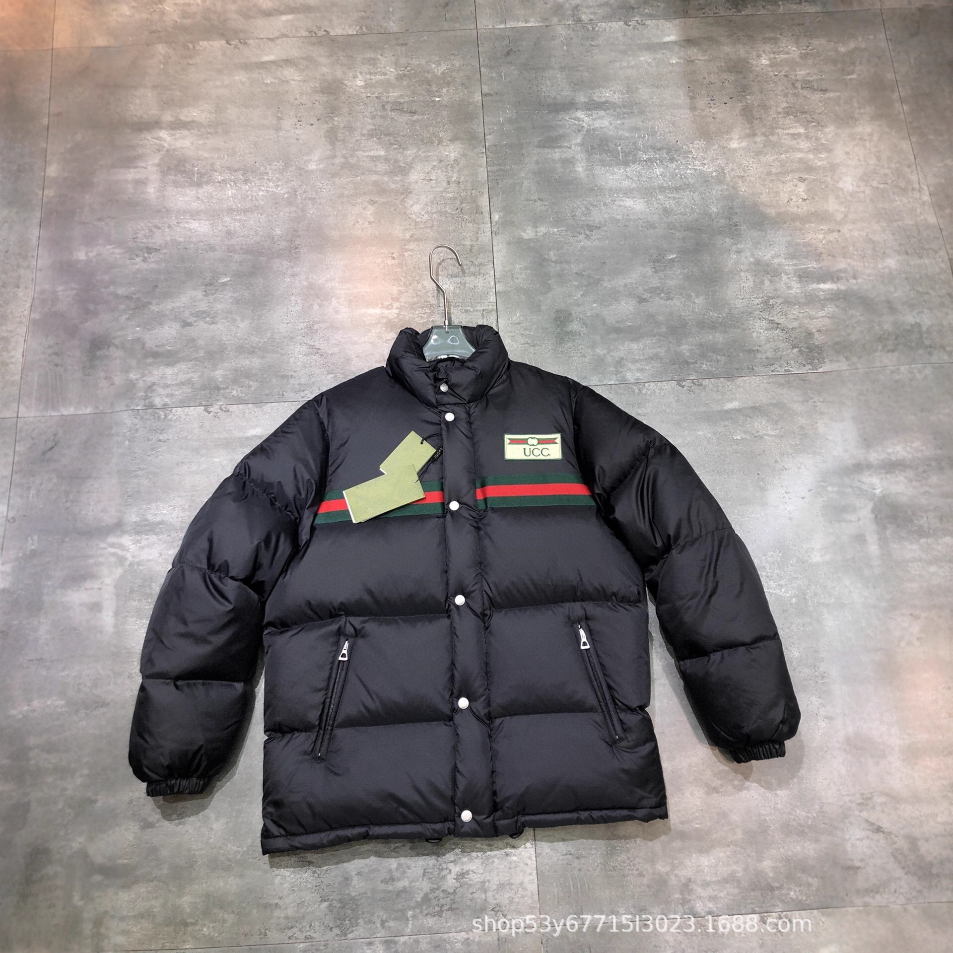 G家25秋冬男装新款立领可脱袖羽绒服短款羽绒马甲面包服百搭保暖