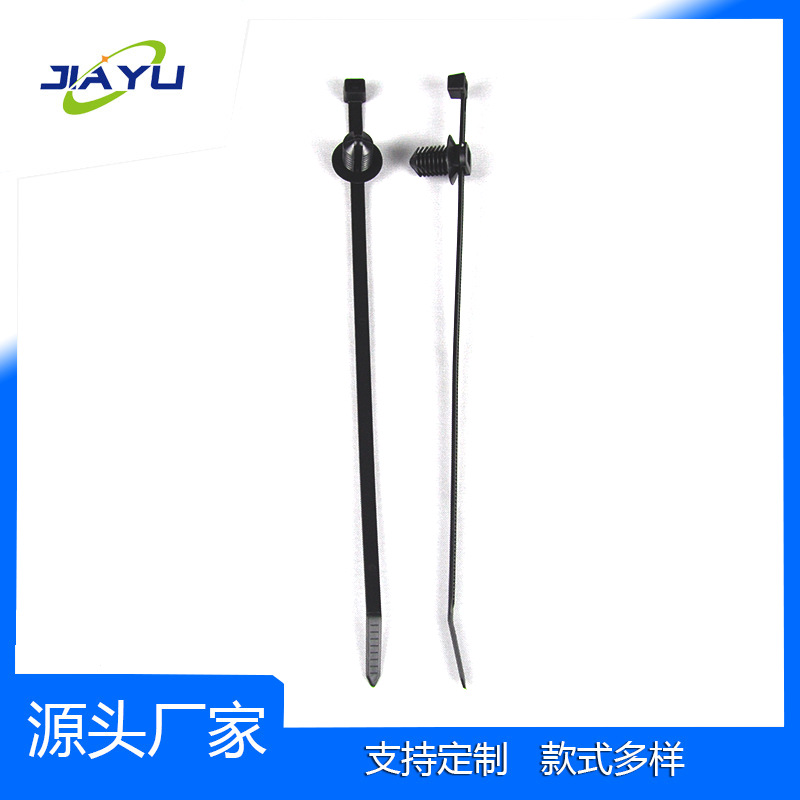 特殊尼龙扎带 圆头活扣扎带 高质量束线带  耐腐蚀尼龙束线带