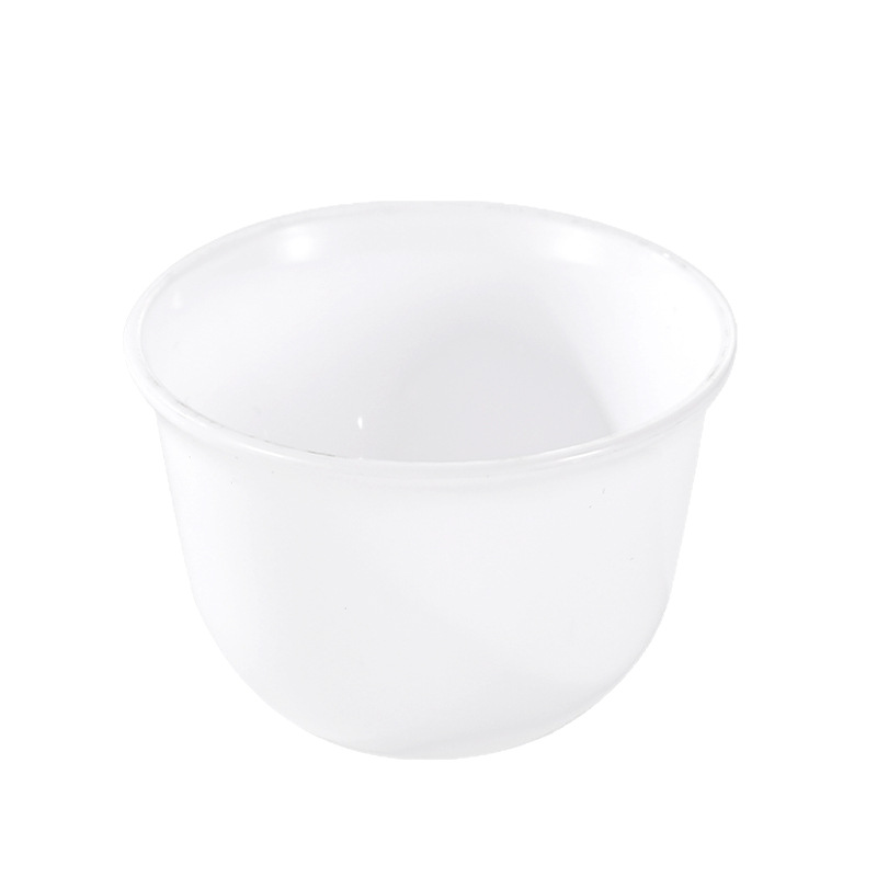 Taza de té de plástico PP doméstico desechable ecológico portátil viajar té sin olor resistente a caídas taza pequeña al aire libre
