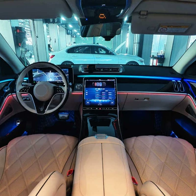 Mercedes-Benz S-Class-W223-2021-2025: Panel (Dashboard) işıqlandırması