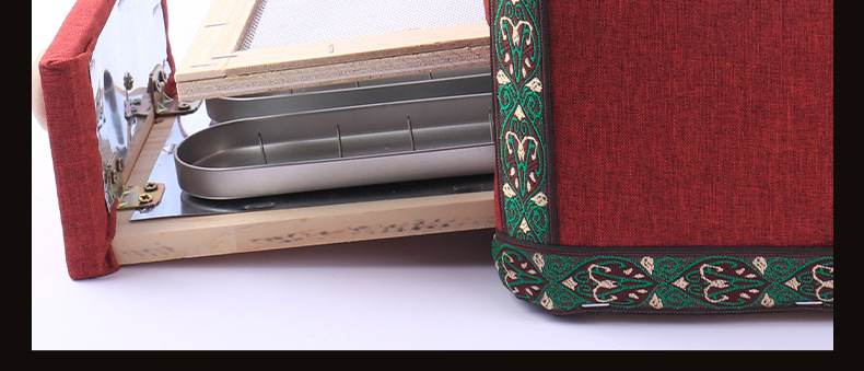 Solid Wood Moxibustion Foot Box, Ai Zu Bao Foot Therapy Device for Warm Self-Care Routine detail image 10