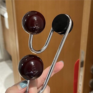 Retro Hook, No-Drill Strong Magnet, Magnetic Round Storage, Multi-Purpose Powerful Adhesive Hook for Behind Doors, Refrigerator, and Bathroom