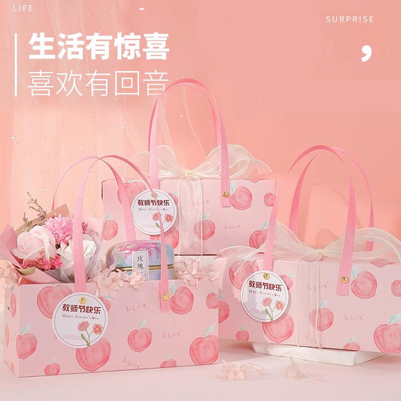 Women's Day Gifts for Female Employees and Teachers: Flower Tea Gift Box - Practical Small Gift, High-End Gift