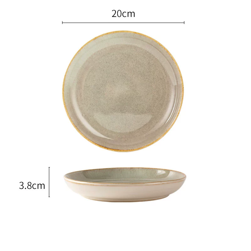Japanese-style ceramic deep dish, 7–8.5-inch serving bowl, assorted patterns, slight imperfections