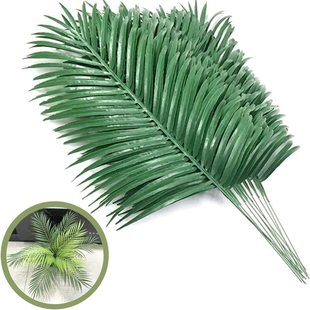 Cross-border simulation sunflower leaf loose tail sunflower wedding opening ceremony flower arrangement decorative ornaments monolithic iron leaves spot wholesale