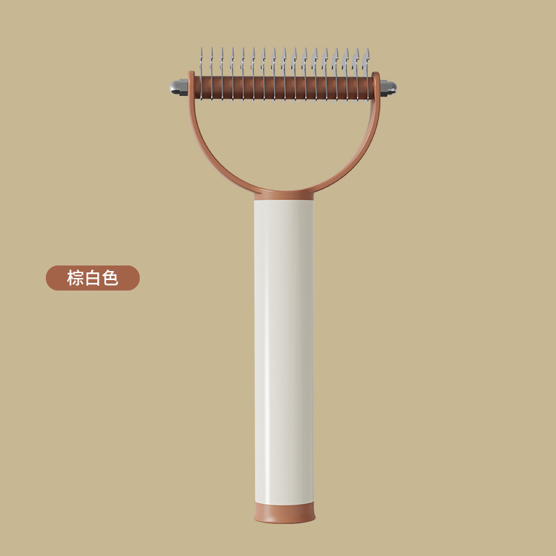 갈색 흰색