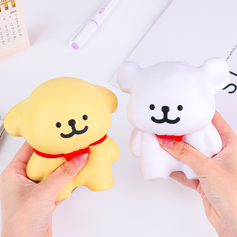 Juguete antiestrés de rebote lento con música Adorno decorativo para oficina y escritorio