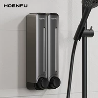 Настенный дозатор HOENFU для мыла/санитайзера/шампунь/гель для душа, 1 головка, стильный корпус