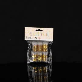 跨境不规则金葱粉闪粉金葱粉5-10克瓶装异形亮片DIY美甲闪粉幻彩