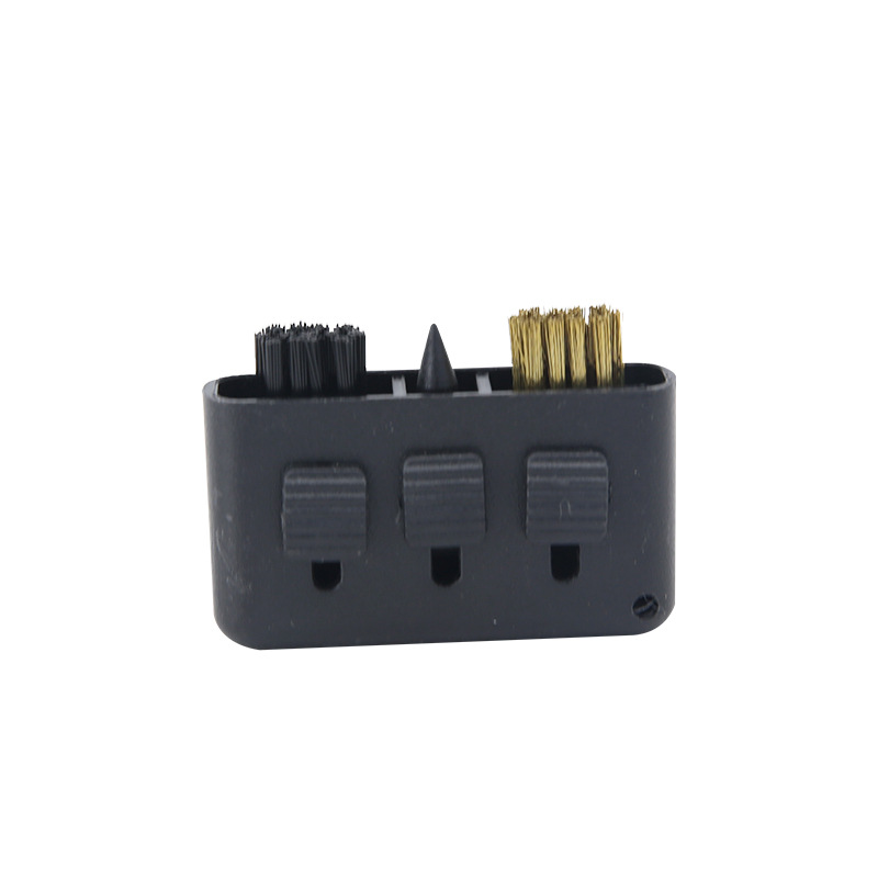 Cepillo de limpieza multifuncional de golf transfronterizo portátil de tres usos suministros de limpieza de ranura cepillo de limpieza accesorios al por mayor