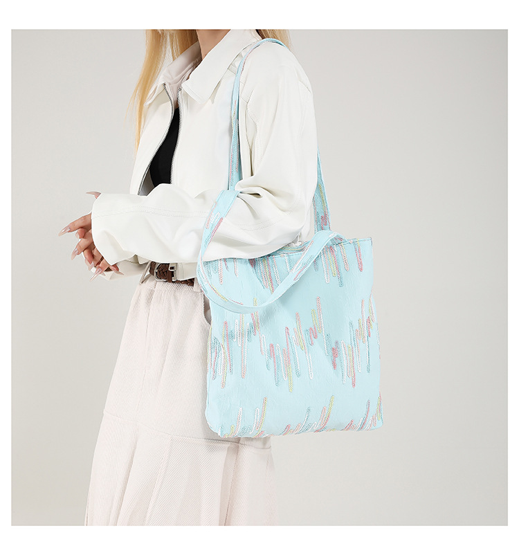 Casual and simple commuter underarm bag, large-capacity tote bag, new autumn 2024 fashion and niche single-shoulder crossbody bag undefined