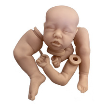 18-20inch搪胶软胶KITS仿真再生娃娃可DIY模型 逼真重生娃娃模具