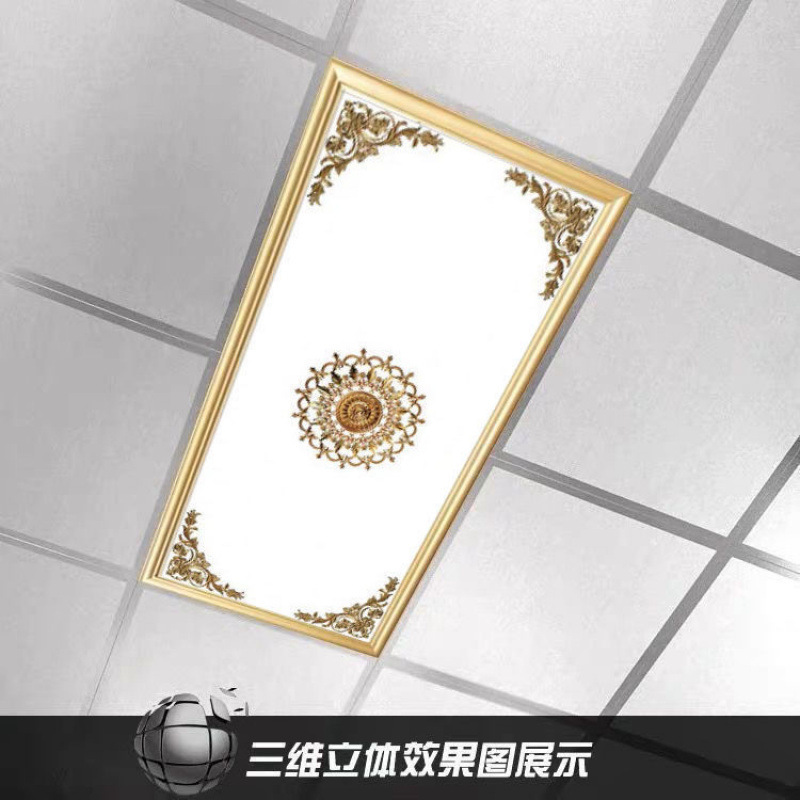 Integrated Ceiling Led Light 300*600 Kitchen Light Bathroom Embedded Rectangular Ceiling Light Buckle Light 3060