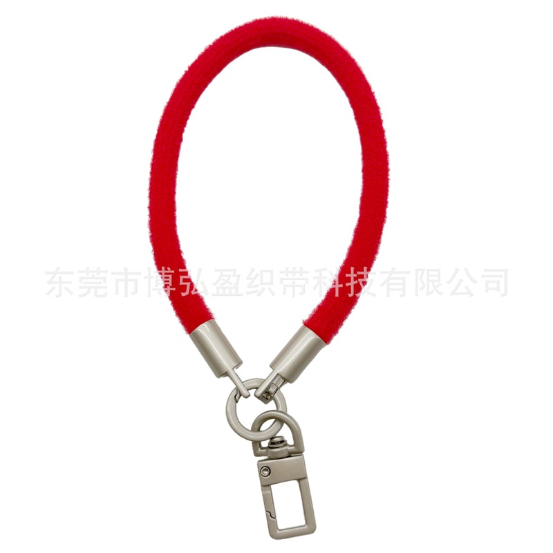 8MM圣诞限定手腕毛毛挂件短款高端手机挂绳包挂钥匙扣挂件DIY|undefined