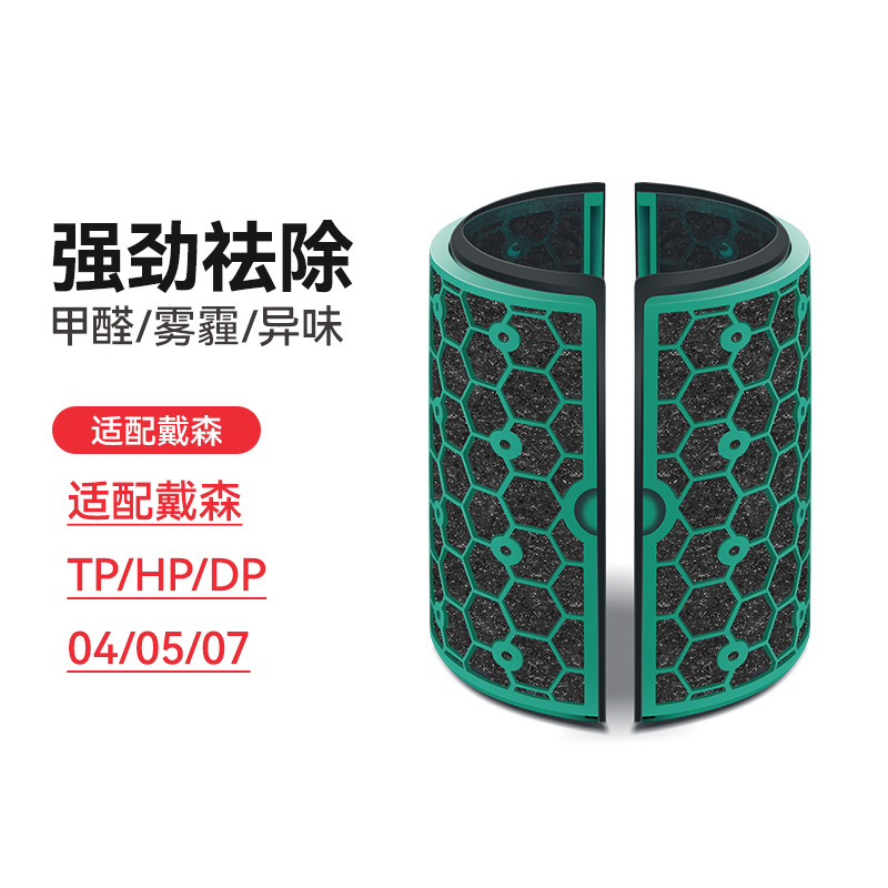 Aplicable al elemento de filtro purificador de aire del ventilador Dyson TP/HP/DP04/05/06/9/07 Pantalla de filtro PH02