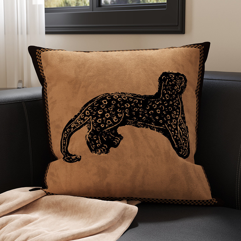 Sofá de estilo medieval almohada retro almohada doméstica cabezal de cama almohada de cama almohada de ventana con núcleo desmontable y lavable