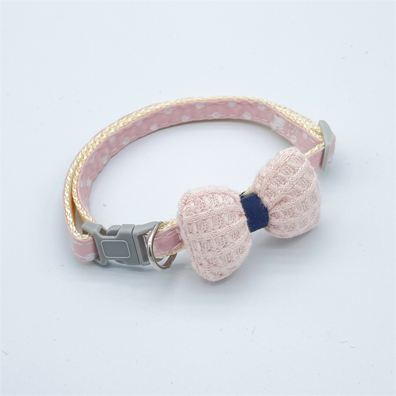 21 nuevos collares de mascotas lindos arcos de dibujos animados collares de peluche collares de gatos fabricantes de joyas en stock