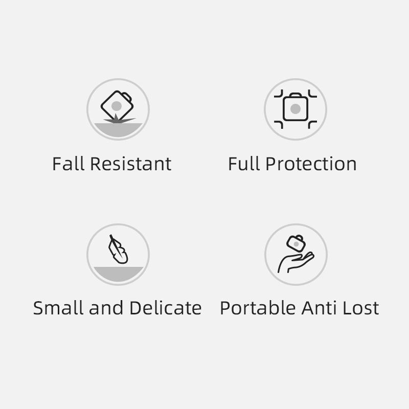 Подходит для Apple AirTag, защитный силиконовый TPU-чехол «инопланетная броня» для трекера против потери, водо/пыле/ударозащитный, в наличии