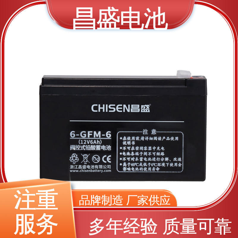 昌盛 6-GFM-6 ups电源 应急蓄电池 安防系统 库存充足