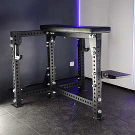 海豹拉背划船健身器材杠铃硬拉商用背部肌肉高低拉俯身拉背训练器