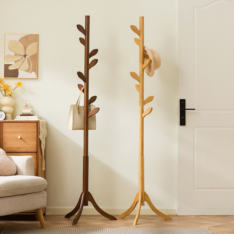Coat Rack Floor-Standing Clothes Rack Household Clothes Rack Floor-Standing Rack Bedroom Vertical Simple Rack Clothes Rack