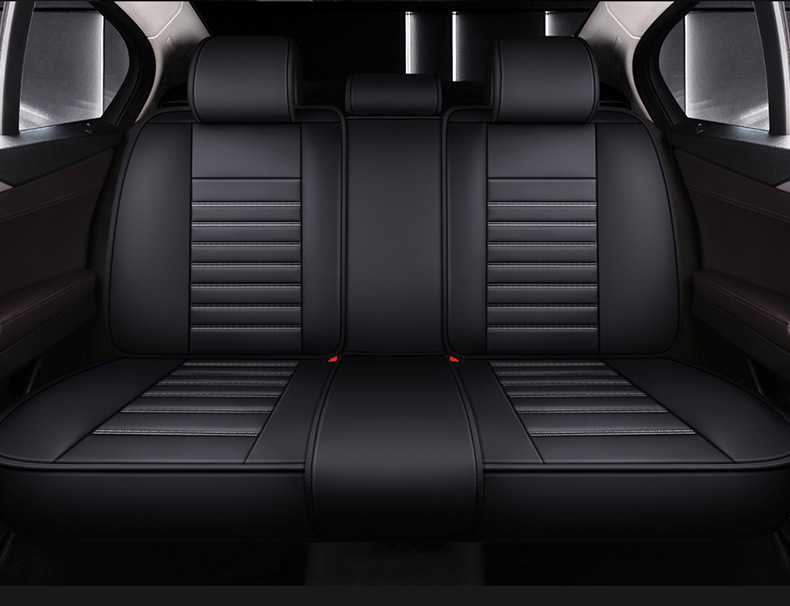 Car seat cushion four-color leather car seat cover cross-border wholesale four seasons universal seat cushion all-inclusive full leather source factory