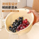 Rice Washing Artifact Rice Washing Sieve Rice Washing Basin with Fine Holes and No Leakage of Rice Kitchen Household Large small size Vegetable Washing Basin Multi-use Draining Basket