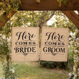 40&times;50CM ��c�鲼���� Bride & Groom ��Y�F�����õ��� DIY