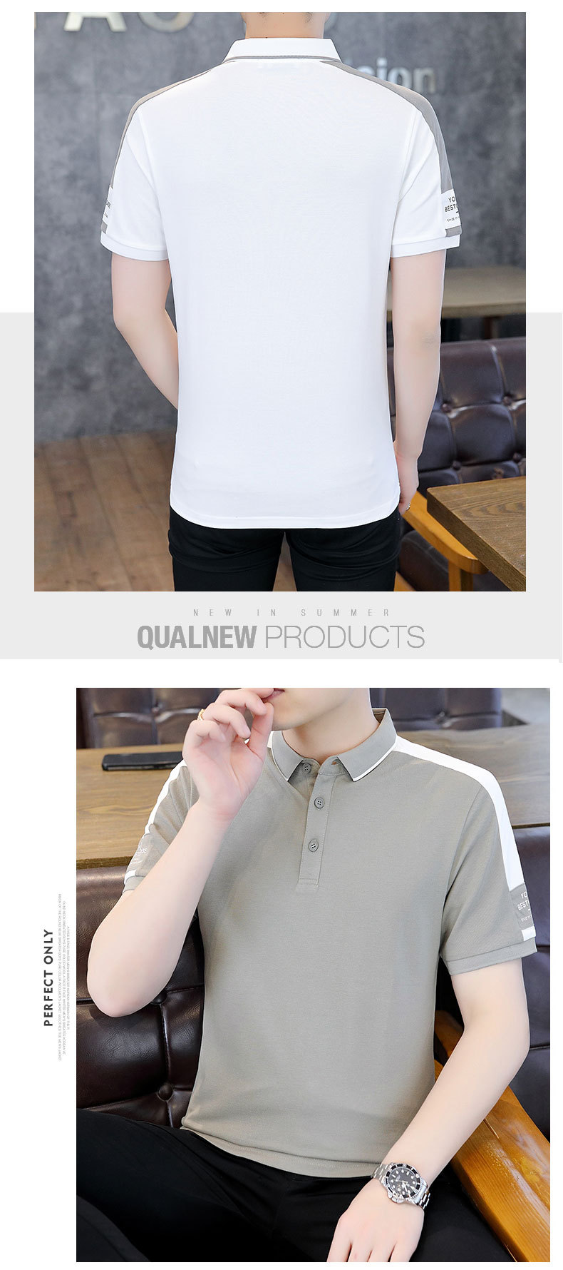Polo Shirt Side View