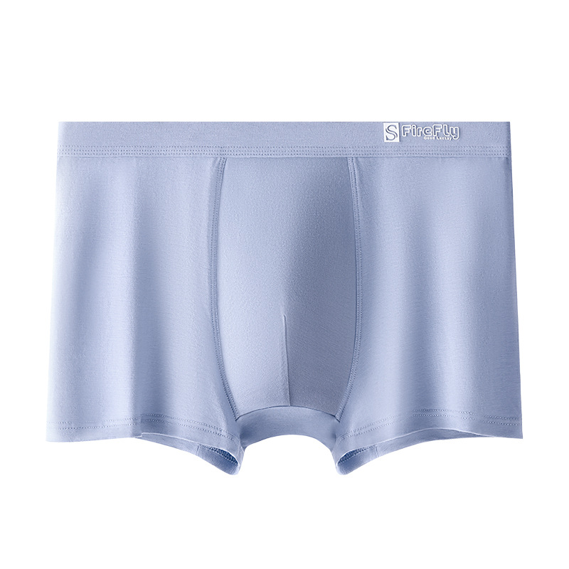 Pantalones interiores de hombre, verano, nuevas pantalones antibacterianas, entrepierna, cintura media, secado rápido, cuatro esquinas, pantalones interiores transpirables para hombres.