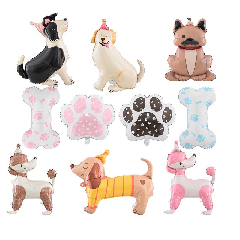 New Husky Matte Cartoon Animal Birthday Dachshund Corgi Party…