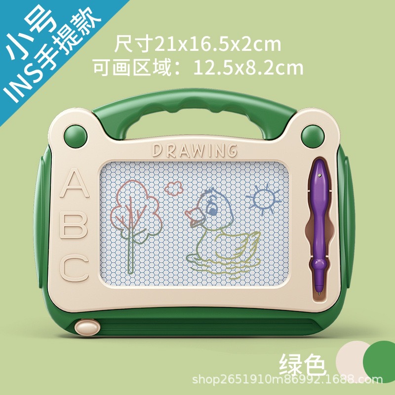 Productos explosivos transfronterizos niños tablero de dibujo magnético colorido para niños jardín de infantes aprender a dibujar graffiti tablero de escritura desmontable