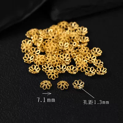 Zərgərlik ara hissələri Versatile Accessories Wholesale - large-hollow-flower-receptacle-about-6-piecesg