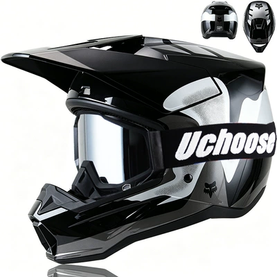 Motorcycle Safety Supplies — Helmet - gray-pollution-02-goggles-xs