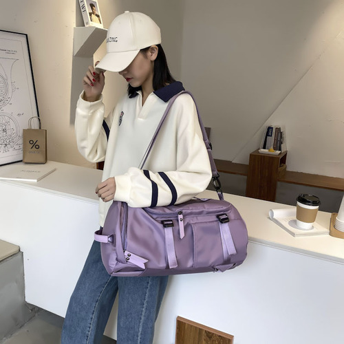 Sports fitness bag wholesale new dry and wet separation independent shoe position large capacity single shoulder yoga bag travel backpack