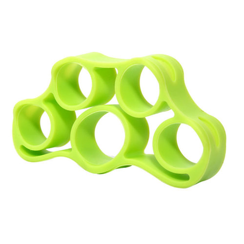 Silicone Finger Grip Trainer for Assisted Finger Separation Exercise, Five-Finger Tension Ring, Wrist Strengthening Band for Assisted Training