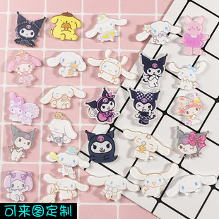 Acrylic patch Yugui dog melody kulomi cute badge children's cartoon cute cute accessories brooch