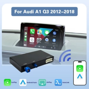 Simsiz Carplay/Hicar təkmilləşdirmə Audi A1 Q3 2012-2018 orijinal multimedia dekoderi üçün