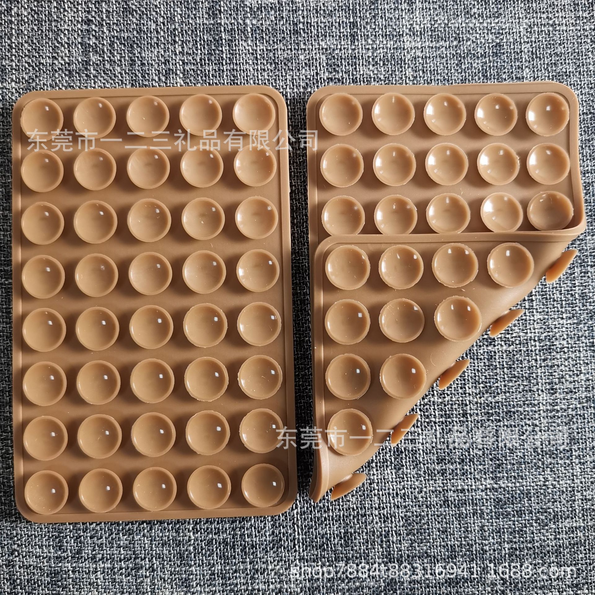 40 80 silicona ventosa de doble cara ventosa simple negro pegado antideslizante caso de teléfono móvil portátil soporte de teléfono móvil extraíble