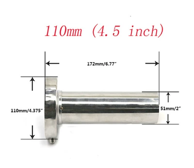 Exhaust manifold Exhaust Pipe Silencer - 45-inch