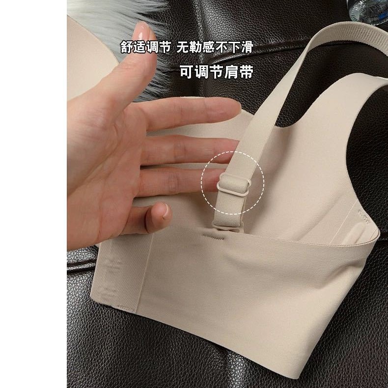 Venta directa de fábrica comercio electrónico transfronterizo Sudeste de Asia Vietnam Tailandia damas sin costuras sujetador de recogida lateral cómodo